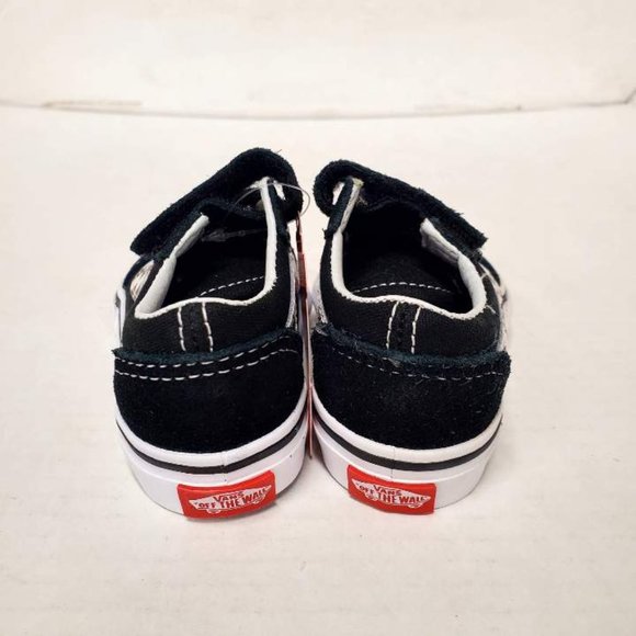 Vans Toddler Old School Shoes, Black Size 4 - Picture 2 of 4